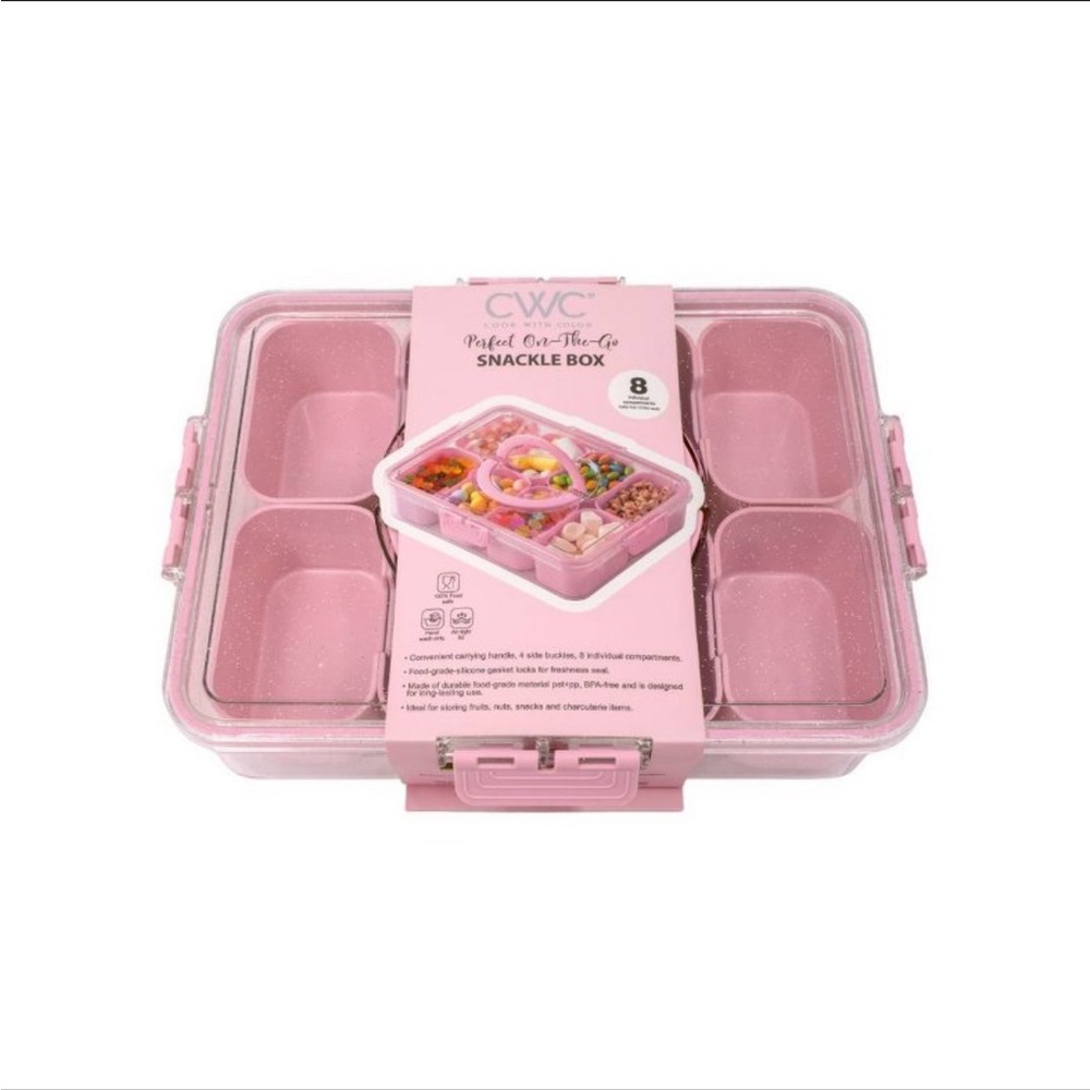 CWC Pink Snackle Gift Box Snacks on the Go